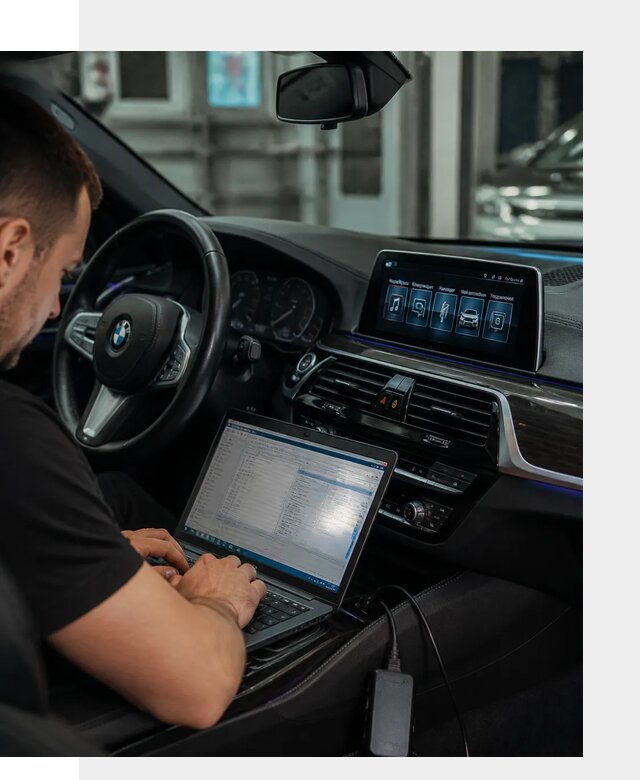 Русификация мультимедиа BMW для авто под ключ в Губкине
