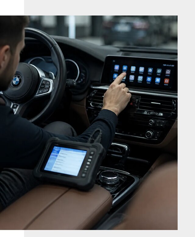Установка приложений и мультимедиа сервисов BMW в Губкине