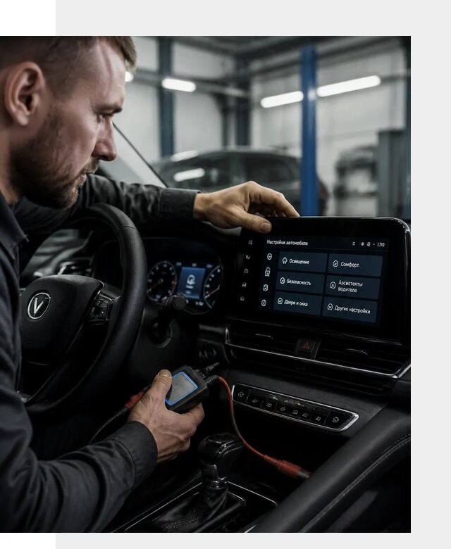 Русификация Changan CS55 и мультимедиа под ключ в Губкине