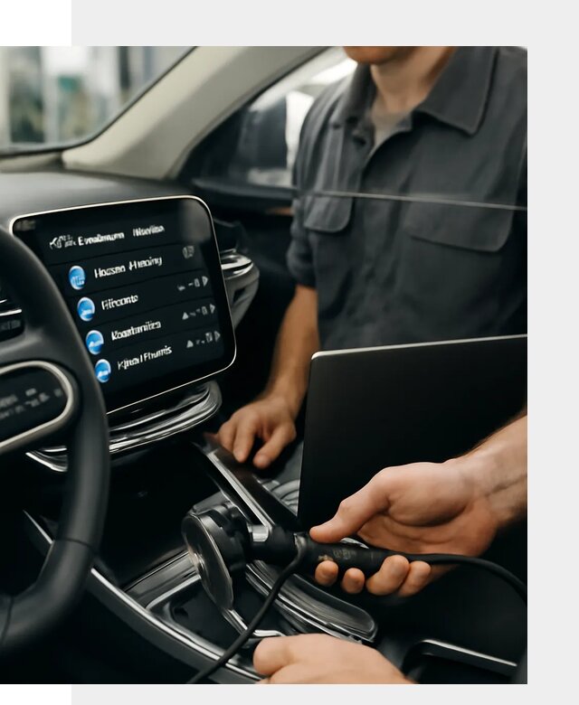 Установка приложений Geely для мультимедиа автомобиля в Губкине