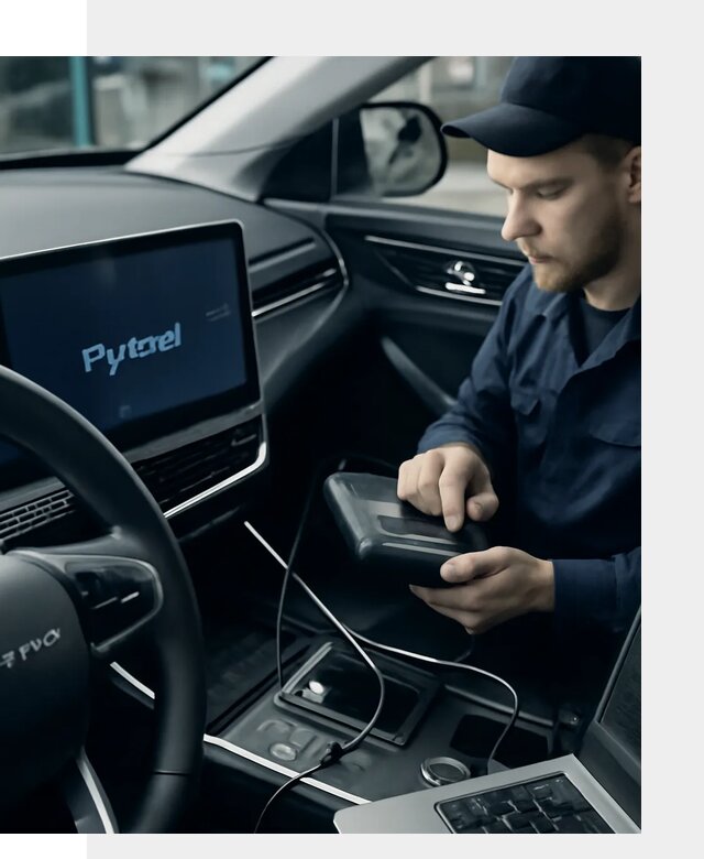 Русификация автомобилей Jetour с адаптацией меню в Губкине