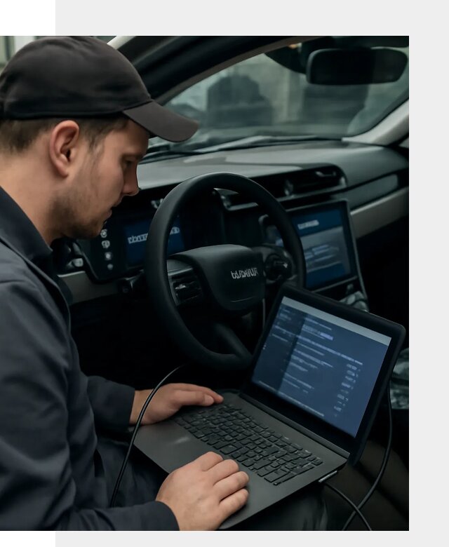Профессиональная русификация автомобилей Lynk Co в Губкине