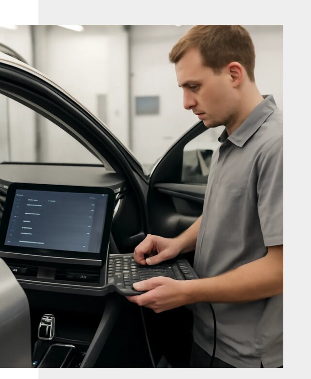Русификация мультимедиа автомобилей Lynk Co в Губкине