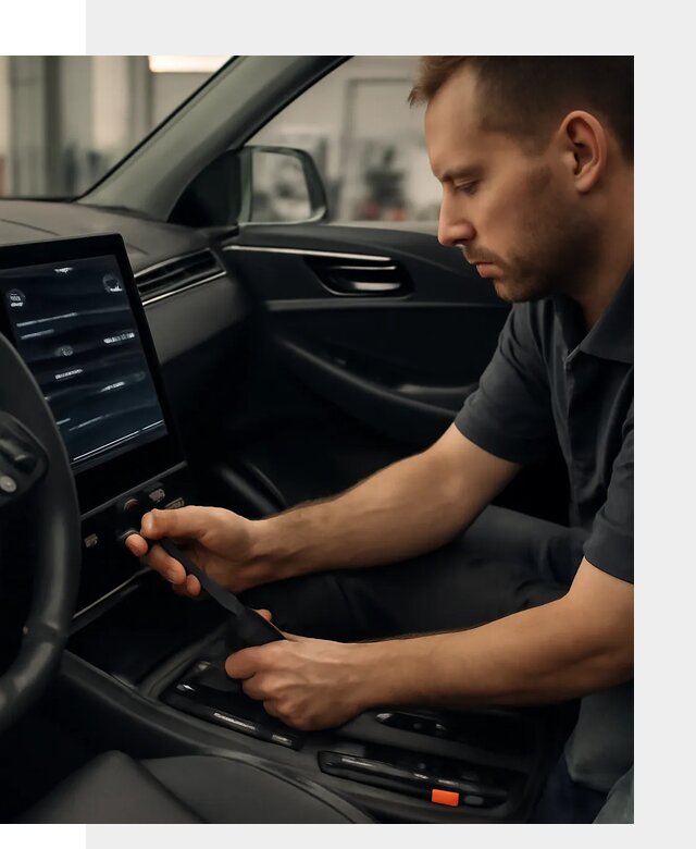 Восстановление автомобиля после русификации в Губкине