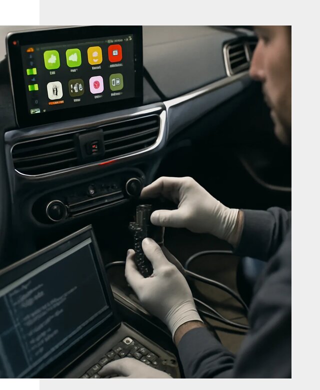 Активация Apple CarPlay в Губкине для штатной мультимедиа