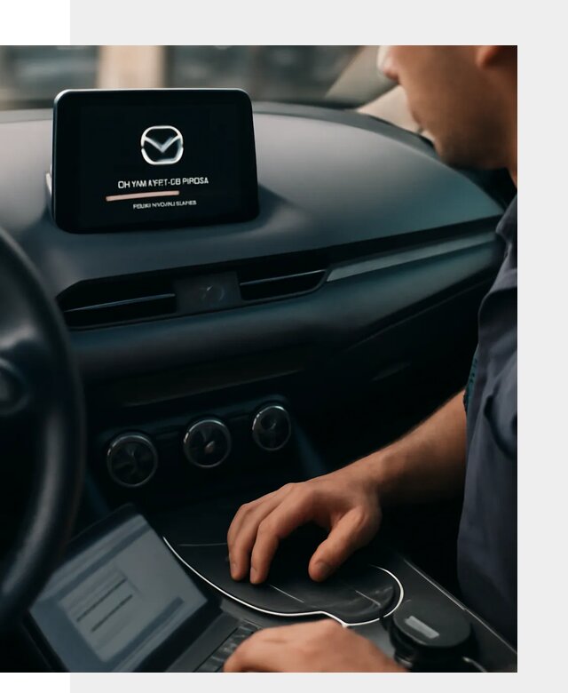 Установка приложений Mazda на мультимедийную систему в Губкине